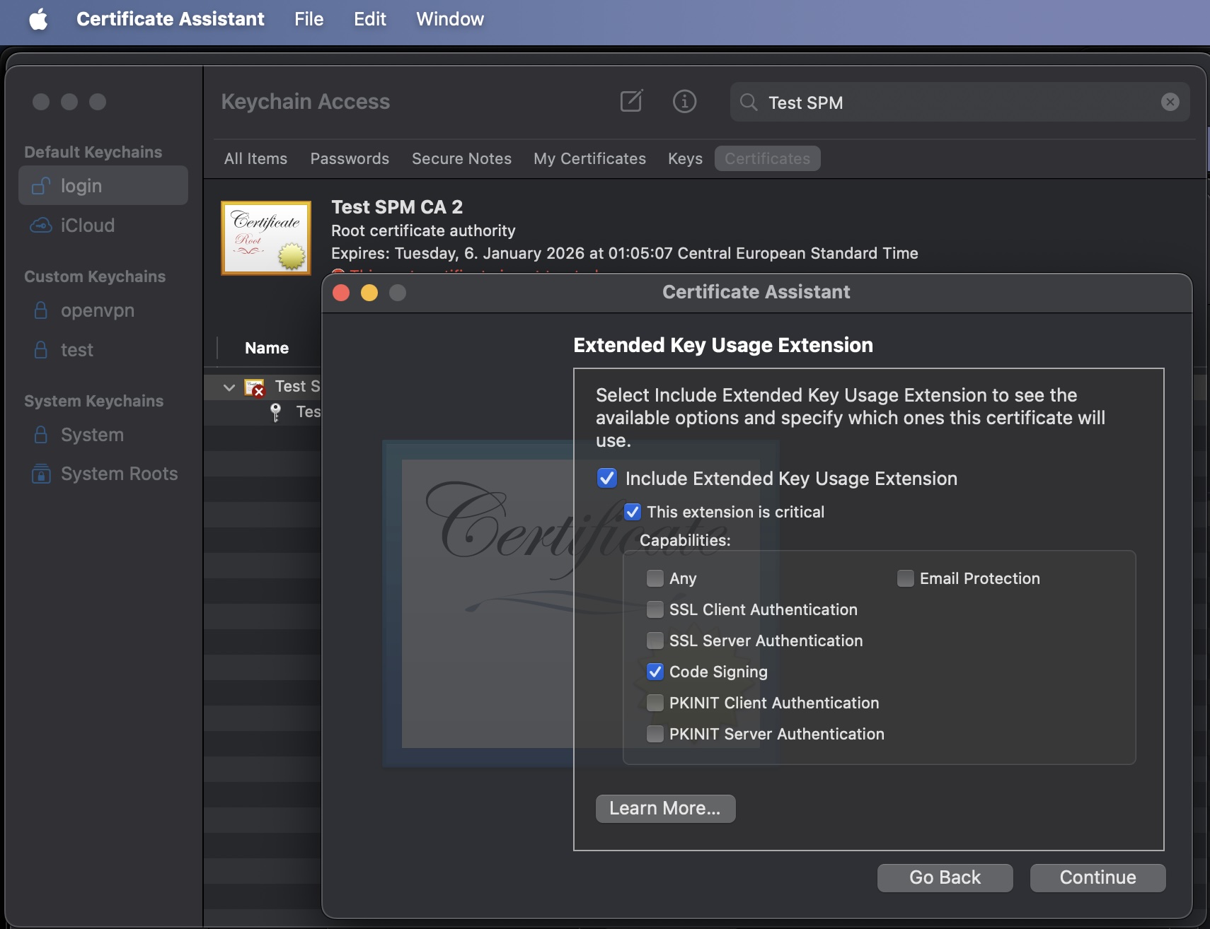 Create Cert 4